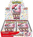 Pokémon Scarlet & Violet 151 Booster Box Display (JPN) * FIRST PRINT *