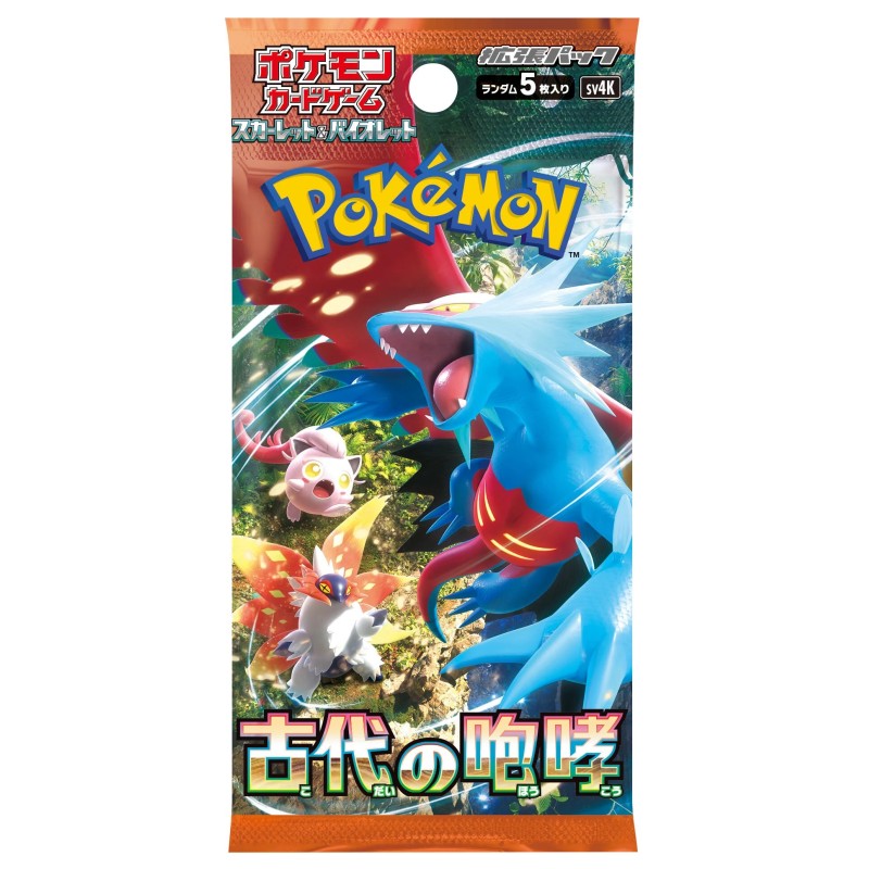 Pokémon Ancient Roar Booster Pack (SV4K) Pokémon Ancient Roar Booster Pack (SV4K)