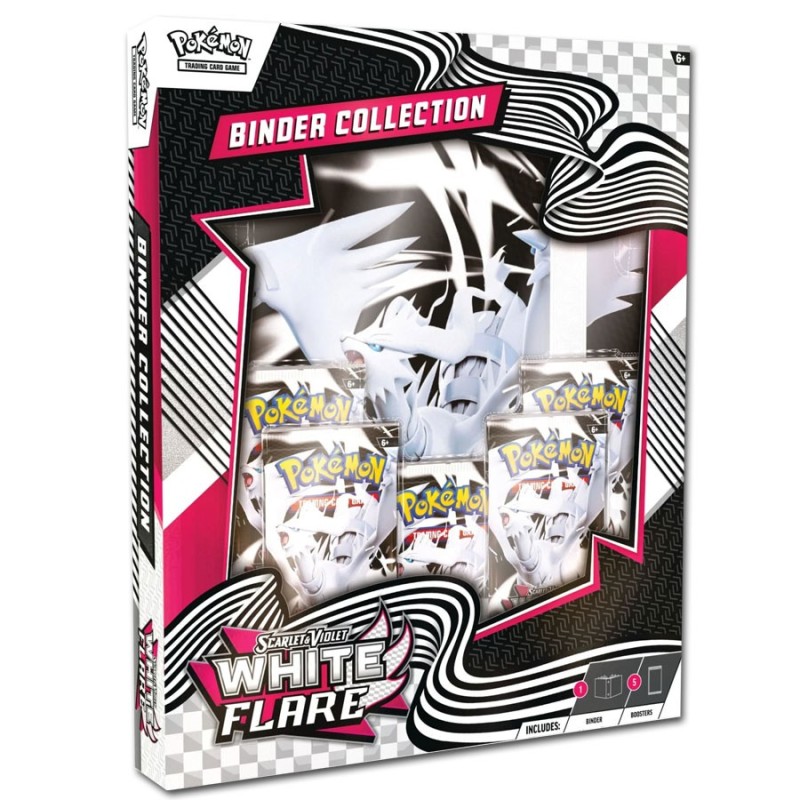 Pokemon White Flare Binder 9-Pocket Portfolio Collection (EN)